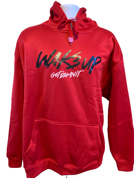Red Wake UP hoodie