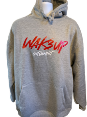 Grey Wake UP hoodie